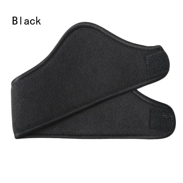 1PC Winter Women Men Ear Warmer Head Band Polar Fleece Black Ear Muff Stretch Spandex Unisex Hair Band Accessories Drop Ship